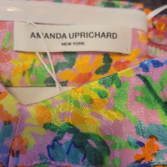 New Amanda Uprichard New York Women's Amalia Gown Strapless Maxi Dress Large L - Picture 6 of 7